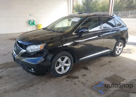 2010 Lexus Rx 350 from USA, damaged, VIN 2T2BK1BA6AC056462